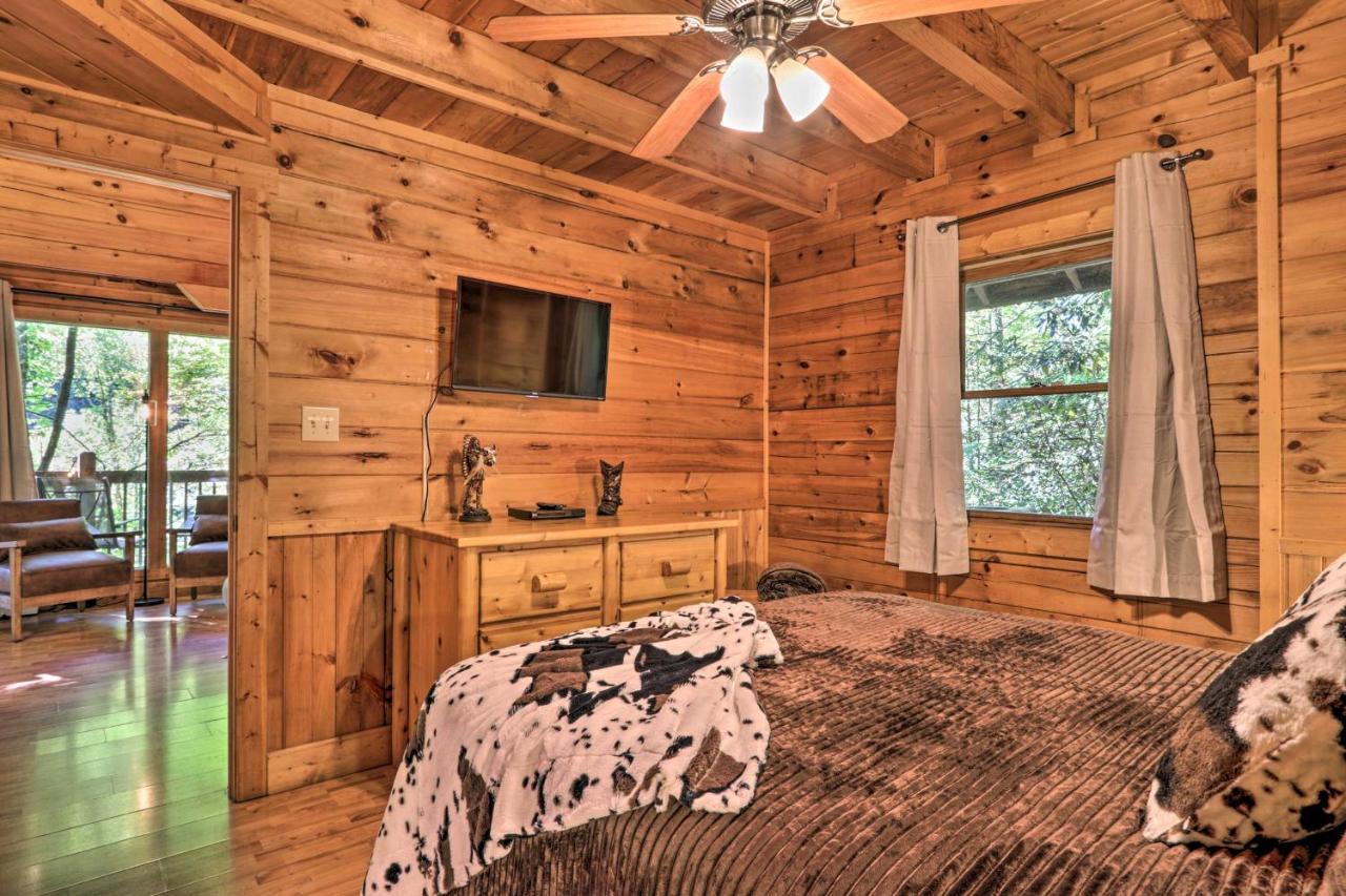 Cabin With Hot Tub And Deck, 3 Mi To Pigeon Forge 塞维尔维尔 外观 照片