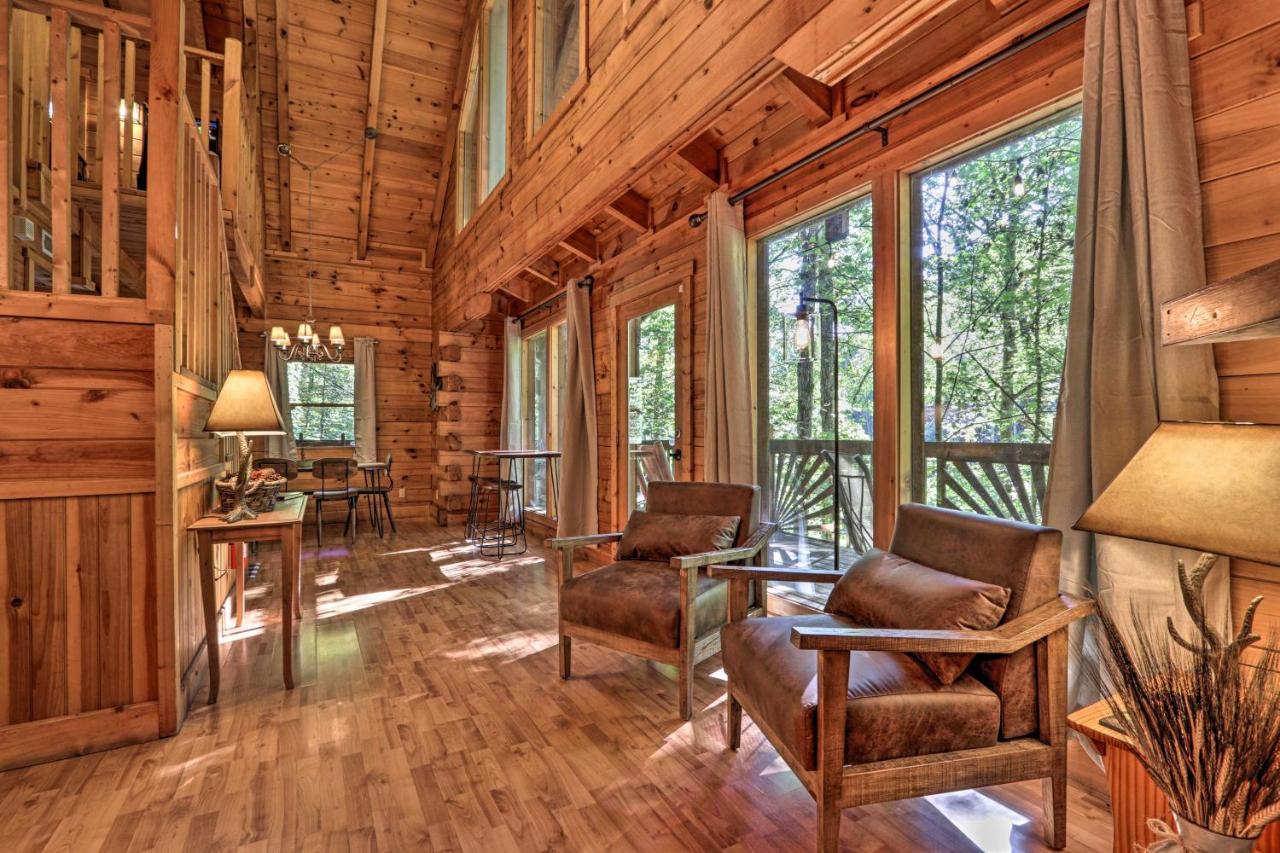 Cabin With Hot Tub And Deck, 3 Mi To Pigeon Forge 塞维尔维尔 外观 照片