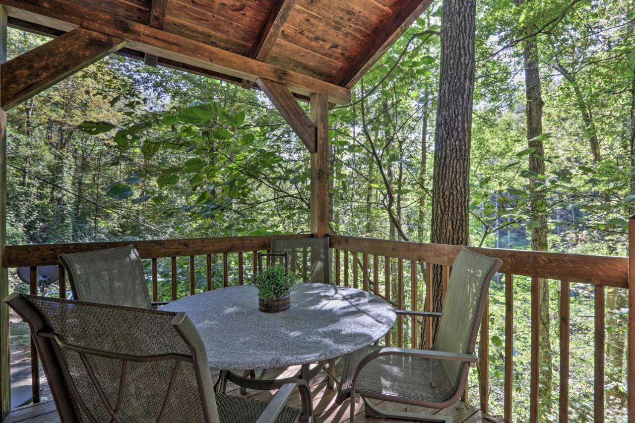 Cabin With Hot Tub And Deck, 3 Mi To Pigeon Forge 塞维尔维尔 外观 照片